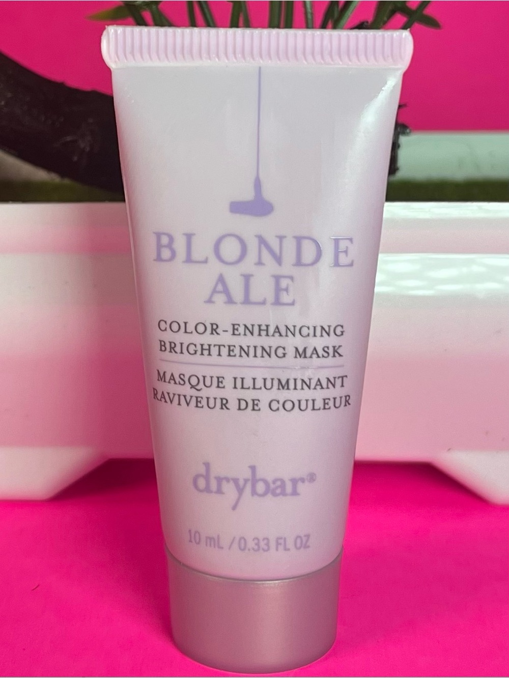 Drybar Blonde Ale Brightening Mask - Light Lavender Tube